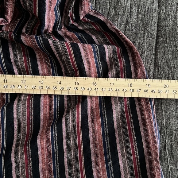 NWT UNIVERSAL THREAD CROP WIDE LEG JUMPSUIT SZ XS STRIPED FALL COLORS - Picture 7 of 8